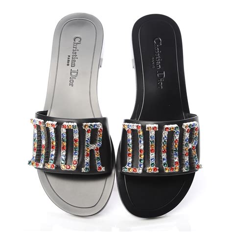 dior rhinestone sandals|genuine christian Dior sandals.